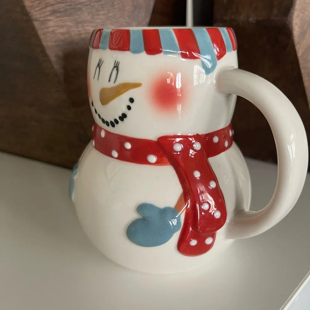 Threshold Target Snowman Coffee Hot Chocolate Christmas Mug - Picture 4 of 5